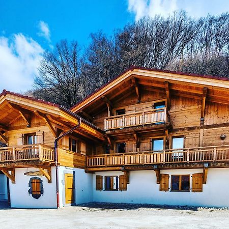Chantemerle 1741, Chambres D'Hotes A La Montagne Sallanches Esterno foto