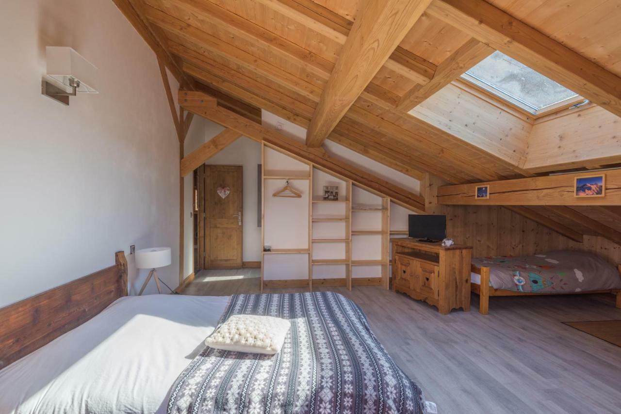Chantemerle 1741, Chambres D'Hotes A La Montagne Sallanches Esterno foto